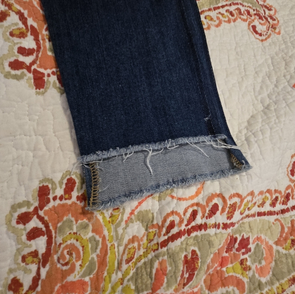 Flying Monkey Dark Blue Distressed Jeans - Picture 5 of 16